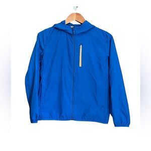 3 for $30! Uniqlo kids blue lightweight coat.